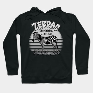 Zebras - The Original UPC Code Hoodie